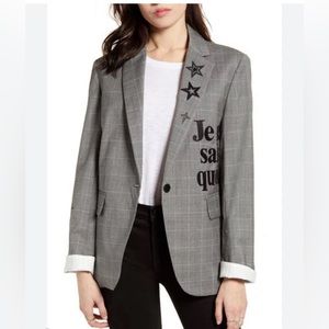 Zadig & Voltaire Venom Check Blazer